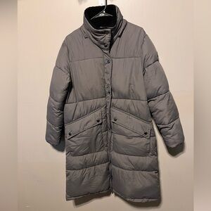 Big Chill Women's Charcoal Puffer Coat